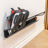 Valde skohylde 72 cm sort med en lille Noovall læder etiket.