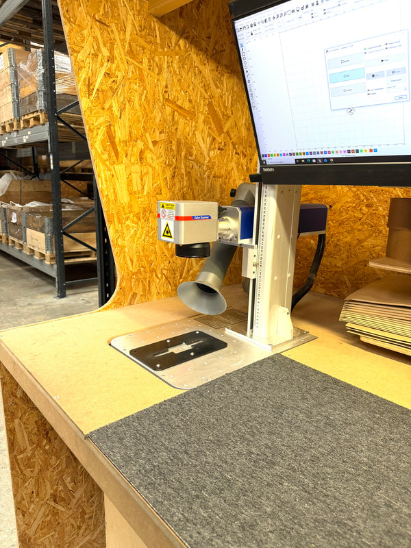Fiberlaser gravering