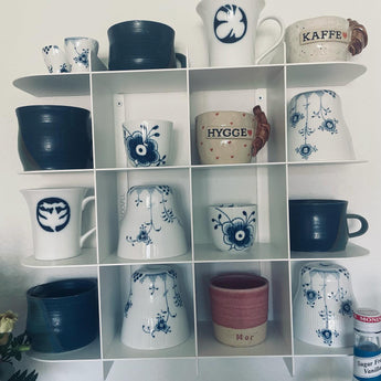 kop hylde, hvid