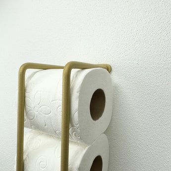 toiletpapirsholder, guld