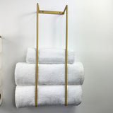 håndklædeholder, guld