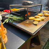 bålgrill til udendørs brug. Kan bruges som ildsted