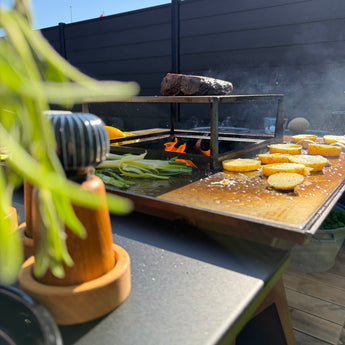 bålgrill til udendørs brug. Kan bruges som ildsted